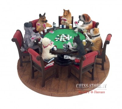 Statues CARDS AND POKER PLAYERS online